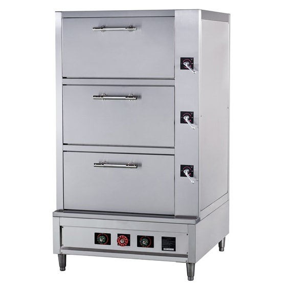 蒸氣式三層蒸爐